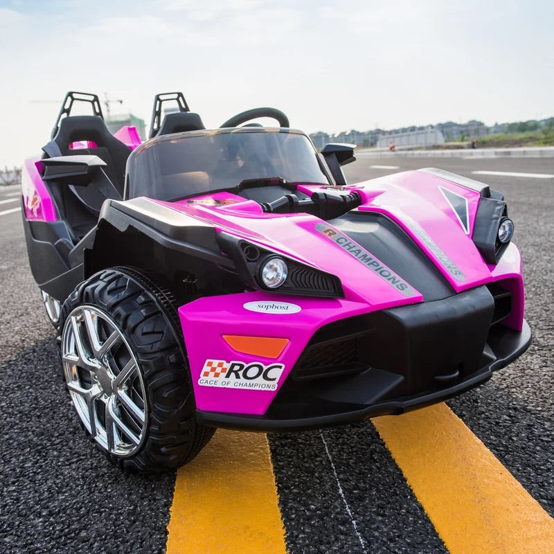 2 seats kids racer car-Pink #SB1690