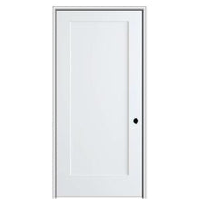 Load image into Gallery viewer, 30&quot; x 80&quot; x 1 3/8&quot; 1 Panel Primed Prehung Interior Door 3345RR
