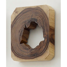 Load image into Gallery viewer, Chamcha Wood Single Tile Wall Décor Natural(1930RR)
