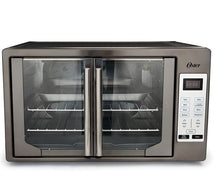 Load image into Gallery viewer, Oster Black Stainless Steel Collection French Door Oven, Extra Large #426HW
