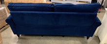 Load image into Gallery viewer, Cordele Sofa Ink Blue Velvet 911CDR
