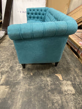 Load image into Gallery viewer, Capps Chesterfield Sofa Teal
