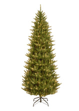 Load image into Gallery viewer, 7.5 ft. Natural Fraser Slim Artificial Christmas Tree with Clear Lights 750 Lights MH41
