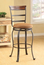 Load image into Gallery viewer, Acme Furniture Bar and Game Room Bar Chair with Swivel (Set of 2) Brown(931)
