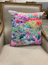 Load image into Gallery viewer, 16x16 water color flower throw pillow #268ha
