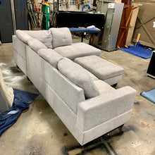Load image into Gallery viewer, Mendoza 103.5&quot; Right Hand Facing Sectional with Ottoman AS IS
