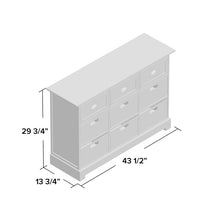 Load image into Gallery viewer, Harriet 9 drawer Chest-Espresso #3126
