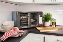 Load image into Gallery viewer, Oster Black Stainless Steel Collection French Door Oven, Extra Large #426HW
