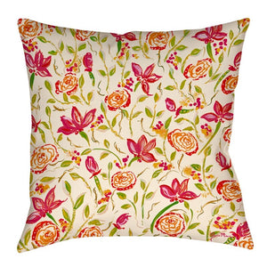 Julia’s Fancy Floral Throw Pillow (set of 2) 101DC