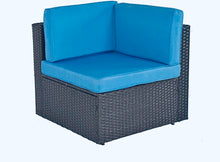 Load image into Gallery viewer, Stotesbury 2pc Rattan Seating Set Brown/Blue/Red(1955RR)
