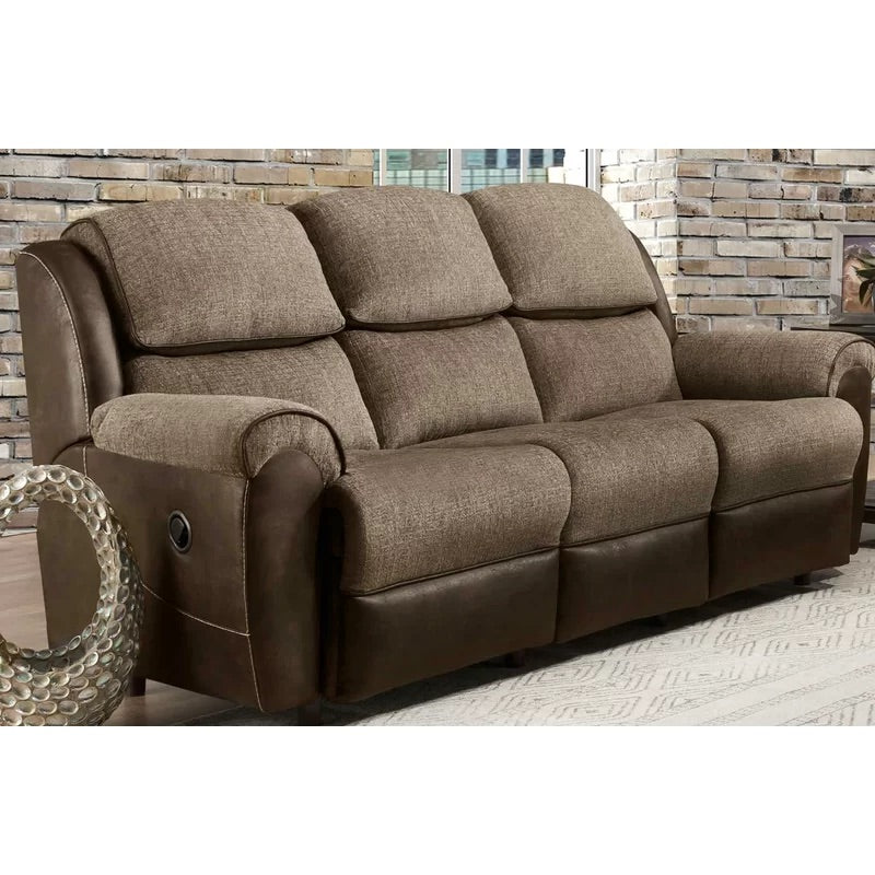 Hedrick Cocoa Reclining Sofa