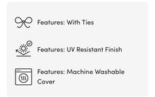 Load image into Gallery viewer, Memory Foam Pad Indoor Dining Chair Cushion in beige  148 DC
