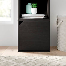 Load image into Gallery viewer, Modular Manufactured Wood Box Set of 2 Black(1598-2 boxes)
