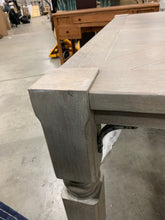Load image into Gallery viewer, Extendable Solid Wood Dining Table Gray Natural
