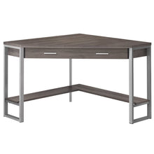 Load image into Gallery viewer, Fulmer Desk Dark Taupe/Silver(1624RR)
