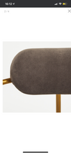 Load image into Gallery viewer, 24&quot; Retro Velvet Stool Gray Set of 2 #382HW
