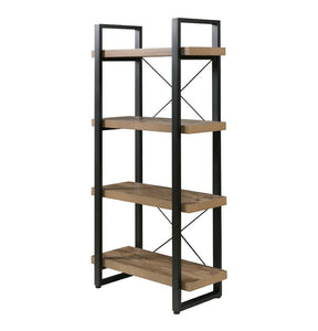 55” bourbon foundry 4 tier book Shelf #3030