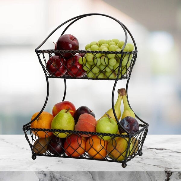 Loop and Lattice Fruit Basket #291-NT