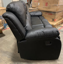 Load image into Gallery viewer, Azariah 82&quot; Wide Faux Leather Pillow Top Arm Reclining Sofa
