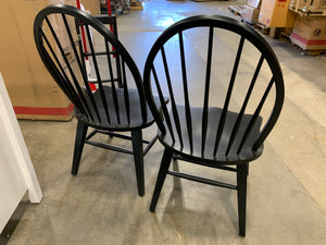 Black Warkentin Dining Chair set of 2