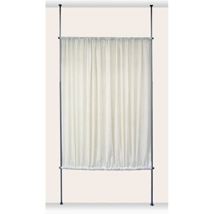 Privacy Room Divider Cloth 48”W x 72”H White(1136)