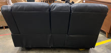 Load image into Gallery viewer, Procida Faux Leather Symmetrical Reclining Corner Sectional Piece Black 892CDR
