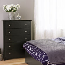 Load image into Gallery viewer, Black Kohen 5 Drawer Chest #720HW
