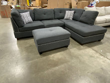 Load image into Gallery viewer, Sunnydale 105&quot; Wide Reversible Sofa &amp; Chaise with Ottoman
