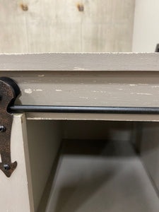Herrman 27.5'' Tall Solid Wood Floor Shelf End Table