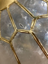 Load image into Gallery viewer, Leonard 1 - Light Unique / Statement Globe Pendant with Capiz Accents
