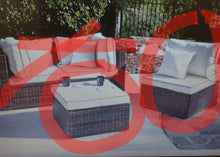 Load image into Gallery viewer, Burruss 84.5&#39;&#39; Wide Outdoor Reversible Patio Chair with ottoman
