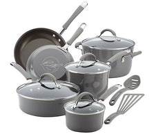 Load image into Gallery viewer, 12-Piece Cucina Hard Porcelain Enamel Cookware Se
