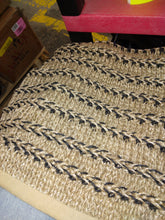 Load image into Gallery viewer, Hand-Woven Jute and Cotton Macramé Lumbar Pillow
