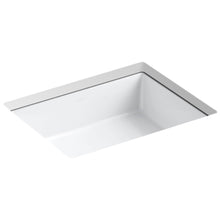 Load image into Gallery viewer, Kohler Verticyl 19-13/16" Rectangular Undermount Bathroom Sink with Vertical Sides and Overflow 4078RR
