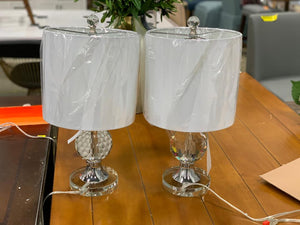 GRANDVIEW GALLERY SET OF 2 CRYSTAL ACCENT LAMPS