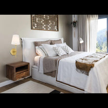 Load image into Gallery viewer, Elegant Lighting Mel 15&quot; Wall Sconce with Linen Shade MRM1293
