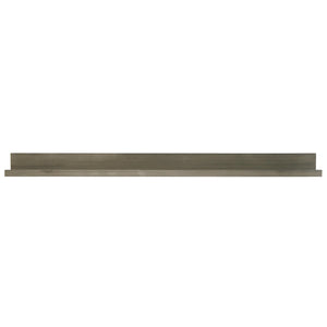60 in. W x 4.5 in. D x 3.5 in. H Light Gray Driftwood Extended Size Picture Ledge (Set of 2)7671