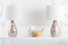 Load image into Gallery viewer, Lauralie 20.5 in. H Capiz Coastal Shell Table Lamp - Set of 2 (SB1098)
