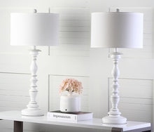 Load image into Gallery viewer, Mamie 32.5 in. Cream Candlestick Table Lamp with Off-White Shade - Set of 2 (SB1048)
