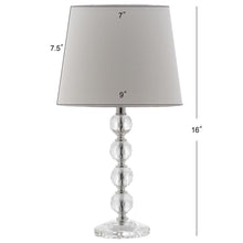 Load image into Gallery viewer, Nola 16-Inch H Stacked Crystal Ball Lamp (Set of 2) #1667HW
