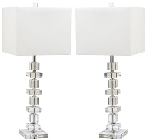 Deco 28.5-Inch H Crystal Table Lamp (Set of 2)#935HW