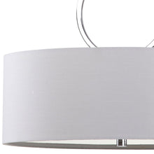 Load image into Gallery viewer, DEBONAIR CHROME RING 18 INCH DIA DRUM ADJUSTABLE PENDANT Design: LIT4212A 49CDR
