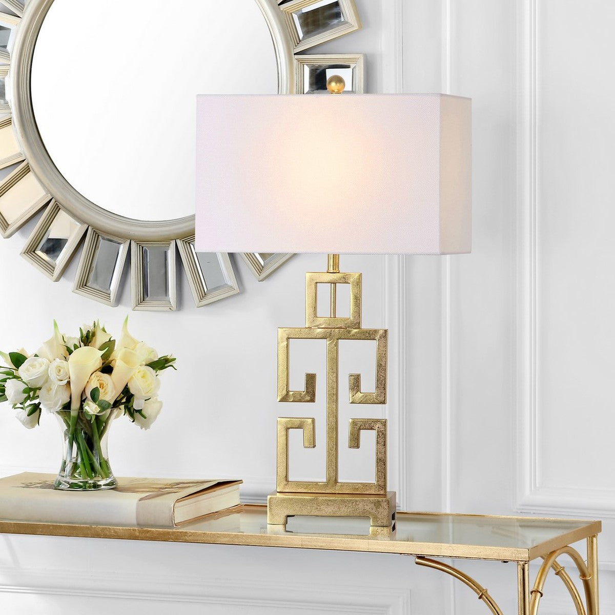 Greek Key Table Lamp (set of 2) (LW16)