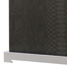 Load image into Gallery viewer, Joyce Grey Faux Snakeskin 27.75&quot; Table Lamp - Set of 2 #969HW
