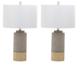 24" Bron Table Lamp Gray - Set of 2 (SB1076)