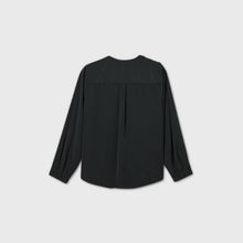 Load image into Gallery viewer, Women&#39;s Plus Size Long Sleeve Essential Pop Over Blouse
