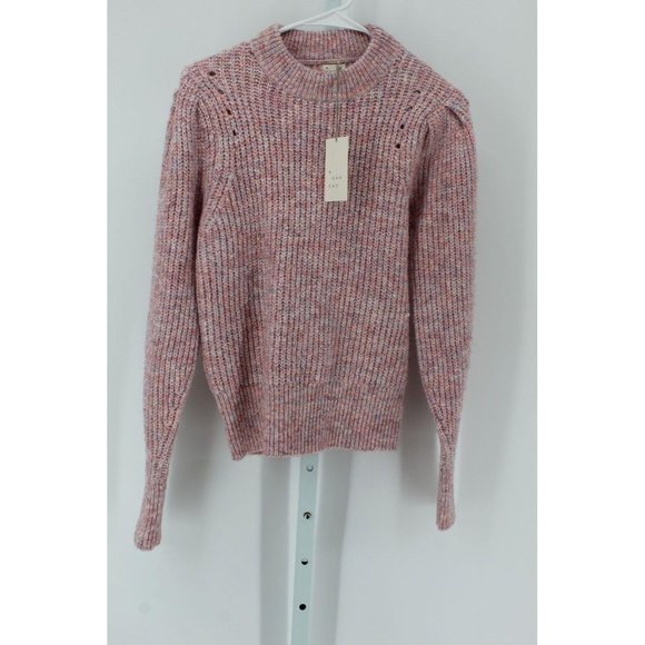 Women's Mock Neck Knitted Sweater