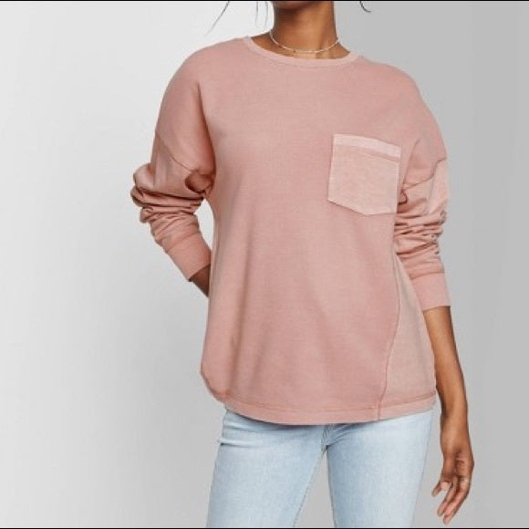 Women's Long Sleeve Waffle Knit Shirt