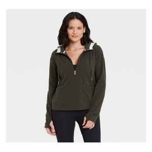 Women's Microfleece Hooded Pullover Sweatshirt