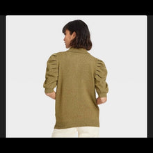Load image into Gallery viewer, Women&#39;s Puff Elbow Sleeve Pullover Sweater
